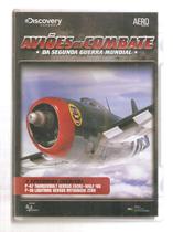 Kit 3 dvd aviões de combate de segunda guerra mundial