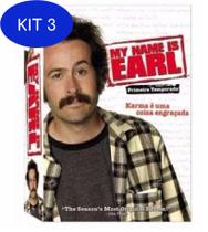 Kit 3 Dvd My Name Is Earl 1ª Temporada ( 4 Discos ) - FOX