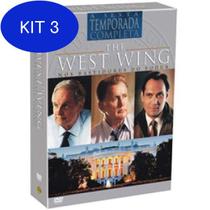 Kit 3 Dvd The West Wing - 6ª Temporada Completa - Warner