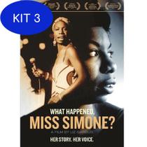 Kit 3 Dvd What Happened , Miss Simone - Universal