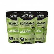 Kit 3 edamame wasabi snack fit 13g proteina 30g protein plus Kit 3 edamame wasabi snack fit 13g proteina 30g protein plus