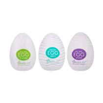 Kit 3 Egg Masturbador Masculino Magical Kiss Ovo Sex Shop