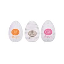 Kit 3 Egg Masturbador Masculino Magical Kiss Ovo Sex Shop