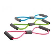 Kit 3 Elástico Extensor em Oito Para Treino Nível Leve Médio e Forte Liveup