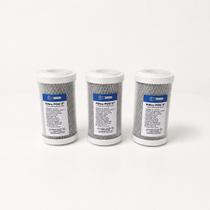 Kit 3 Elementos Filtrantes Refil Pou 5 Carvão Block marca KNOX Kit 3 Elementos Filtrantes Refil Pou 5 Carvão Block marca KNOX