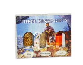 Kit 3 Elementos Terra Santa Ouro, Mirra.. Importado Israel