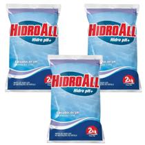Kit 3 Elevador De Ph Hidroall Hidro Ph+ Barrilha Leve 2kg Kit 3 Elevador De Ph Hidroall Hidro Ph+ Barrilha Leve 2kg
