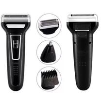 Kit 3 Em 1 Kemei Com Led E Corte