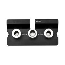 Kit 3 em 1 para Gabarito de Passador de Cavilhas - Guia de Perfuração para Carpintaria DIY Kit 3 em 1 para Gabarito de Passador de Cavilhas - Guia de Perfuração para Carpintaria DIY