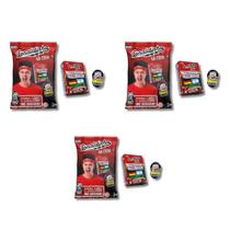 Kit 3 Enaldinho Na Copa Flow Pack Oficial Cabeçudinhos