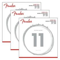 kit 3 ENC FENDER GUIT 011 PURE NICKEL kit 3 ENC FENDER GUIT 011 PURE NICKEL