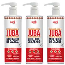 Kit 3 Encaracolando A Juba Creme De Pentear Widi Care Modelador De Cachos 500ml