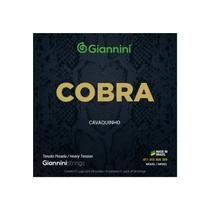 Kit 3 Encordoamento Cavaquinho Pesada Giannini Cobra Niquel Gescp