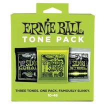 Kit 3 Encordoamento Ernie Ball Tone Pack Guitarra 010 Slinky Kit 3 Encordoamento Ernie Ball Tone Pack Guitarra 010 Slinky