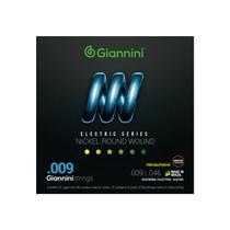 Kit 3 Encordoamento Guitarra 009 Giannini Híbrida Geegsth9 Kit 3 Encordoamento Guitarra 009 Giannini Híbrida Geegsth9