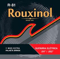 Kit 3 Encordoamento Guitarra 011 Rouxinol Inox R81