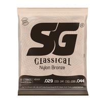 Kit 3 Encordoamento Violão Nylon Alta SG 65/35 Prata 5405