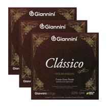 Kit 3 Encordoamento Violão Nylon Clássico Bronze 65/35 GENWXPA Extra Pesada Kit 3 Encordoamento Violão Nylon Clássico Bronze 65/35 GENWXPA Extra Pesada