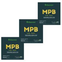 Kit 3 Encordoamento Violão Nylon Giannini Cristal Ouro MPB