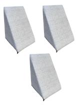 Kit 3 Encosto Travesseiro Com Capa Ideal Para Apoio Kit 3 Encosto Travesseiro Com Capa Ideal Para Apoio