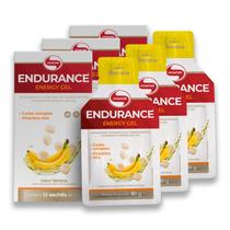 Kit 3 Endurance Energy Gel Vitafor Caixa 12 Sachês Banana