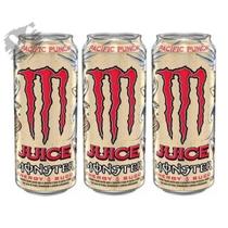 Kit 3 Energético Monster Energy Pacific Punch 473ml