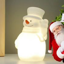 Kit 3 Enfeites Natal Boneco De Neve Led Alasca A Pilha Taschibra Kit 3 Enfeites Natal Boneco De Neve Led Alasca A Pilha Taschibra