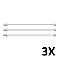 Kit 3 Engate Flexível 1/2 X 150Cm Água Fria Pvc Branco Astra Kit 3 Engate Flexível 1/2 X 150Cm Água Fria Pvc Branco Astra
