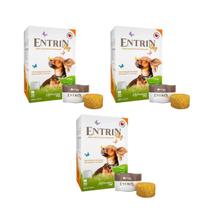 Kit 3 Entrin Dog Suplemento Vitamínico Cães Botupharma 210g