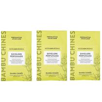 Kit 3 Envelopes Perfumados Bambu Chinês 36g Kit 3 Envelopes Perfumados Bambu Chinês 36g