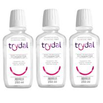 Kit 3 Enxaguante Antisseptico Bucal Trydal Pro Cloramina-T