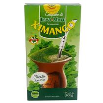 Kit 3 Erva Mate 500g cada Chimarrão Composta Menta À Vacuo Ximango Mate