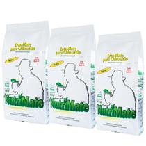 Kit 3 Erva Mate Nutrimate Nativa 1kg Para Chimarrão