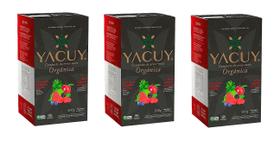Kit 3 Erva Mate Orgânica Frutas Vermelhas Yacuy 500g Kit 3 Erva Mate Orgânica Frutas Vermelhas Yacuy 500g