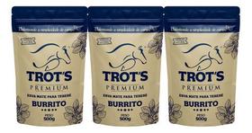 Kit 3 Erva Mate Tereré Premium Trot's Sabor Burrito