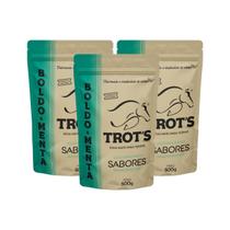 Kit 3 Erva Mate Tereré Premium Trots 500g Sabor Boldo E Menta Kit 3 Erva Mate Tereré Premium Trots 500g Sabor Boldo E Menta