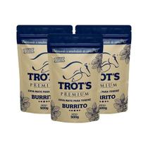 Kit 3 Erva Mate Tereré Premium Trots 500g Sabor Burrito Kit 3 Erva Mate Tereré Premium Trots 500g Sabor Burrito