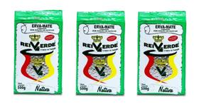 Kit 3 Erva Mate Tradicional Nativa à Vacuo Rei Verde 500g Kit 3 Erva Mate Tradicional Nativa à Vacuo Rei Verde 500g