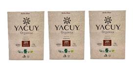 Kit 3 Erva Mate Yacuy PU Orgânica 1kg