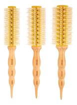 Kit 3 Escova de Cabelo Evas WTY 7022, 7027 e 7032 Kit 3 Escova de Cabelo Evas WTY 7022, 7027 e 7032