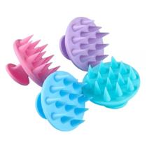 KIT 3 Escova De Lavar Cabelo de Silicone Auxilia O Crescimento Diminui A Quebra KIT 3 Escova De Lavar Cabelo de Silicone Auxilia O Crescimento Diminui A Quebra