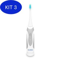 Kit 3 Escova Dental A Pilhas Eda01