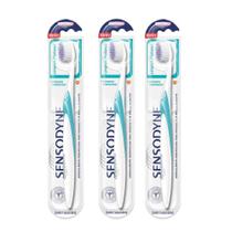 Kit 3 Escova Dental Sensodyne Limpeza Profunda Extra Macia Dentes Sensíveis 1 Unidade Kit 3 Escova Dental Sensodyne Limpeza Profunda Extra Macia Dentes Sensíveis 1 Unidade