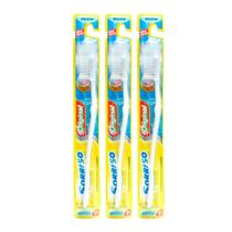 Kit 3 Escova Dental Sorriso Original Média