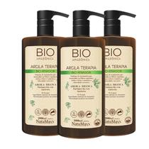 Kit 3 Escova Progressiva Redutor de Frizz Bio Amazônica Selagem Natumaxx 1l Kit 3 Escova Progressiva Redutor de Frizz Bio Amazônica Selagem Natumaxx 1l