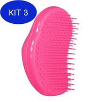 Kit 3 Escova Tangle Teezer Mini - Bubblegum Pink