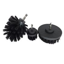 Kit 3 Escovas Agressivas de Limpeza para Furadeira/parafusadeira