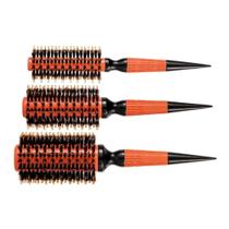 Kit 3 Escovas Cabeleireiro Proart Profissional Ceramic Expert Pro Laranja