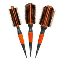 Kit 3 Escovas Cerâmica Profissional P M G Marco Boni Laranja