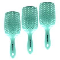 Kit 3 Escovas De Cabelo Linha Crush Colors Grande Marco Boni